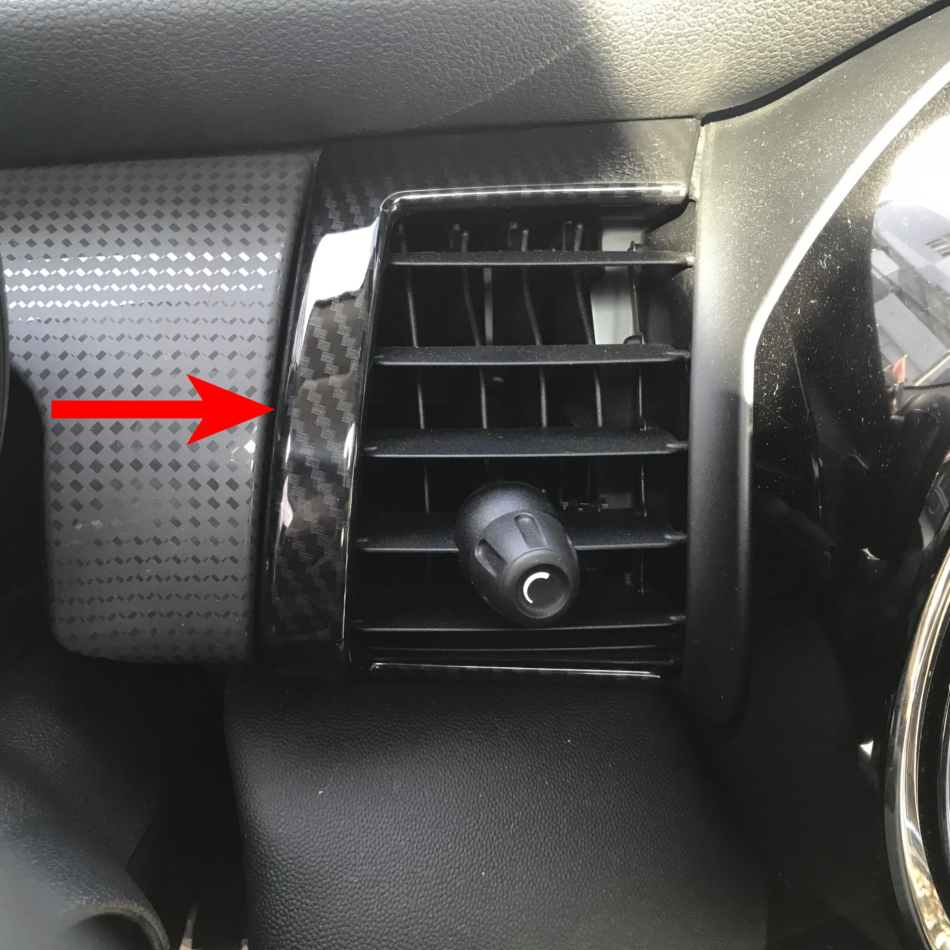 Universal Auto Klimaanlage Vent Belüftung Abdeckung Air Outlet  Windschutzscheibe Für BMW MINI Cooper S F54 F55