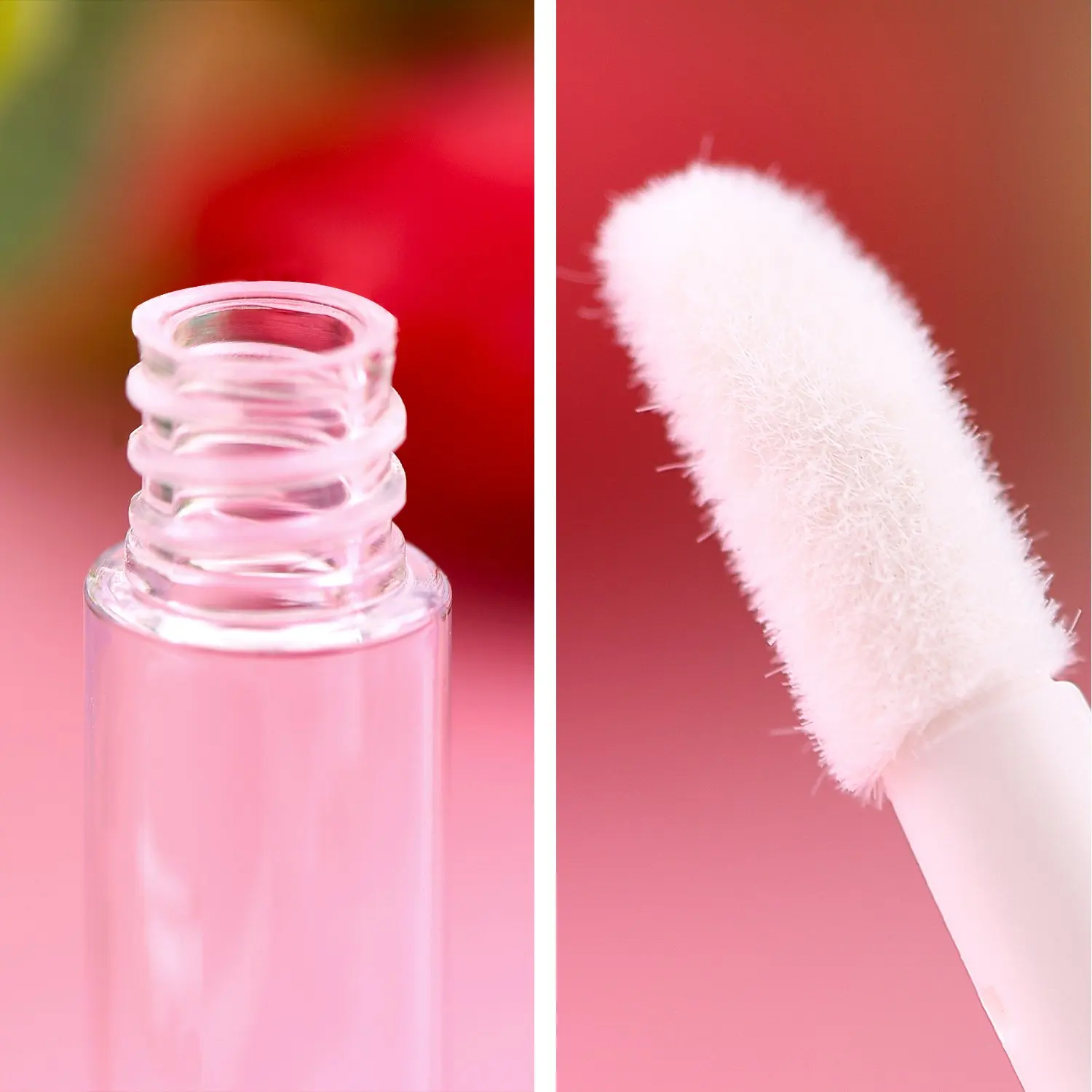 1,2 ml leere Lippenbalsam-Röhrchen, transparenter Lipgloss-Röhrenbehälter mit Kappe, kosmetischer Probenbehälter für die Herstellung von Lippenstiften – Detail 4