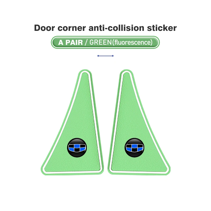 Car Door Corner Covers Anti-Collision Protector Stickers - Set of 2