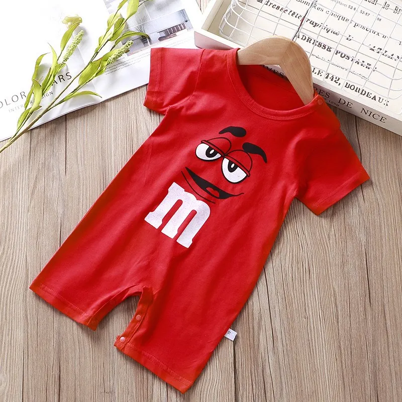 cool baby bodysuits	 Newborn 3M 6M 1 2 Years Old Baby Romper Kids Summer Short Sleeve Clothes for Boy and Girl Unisex Cartoon Jumpsuit Cute Costume Newborn Knitting Romper Hooded 