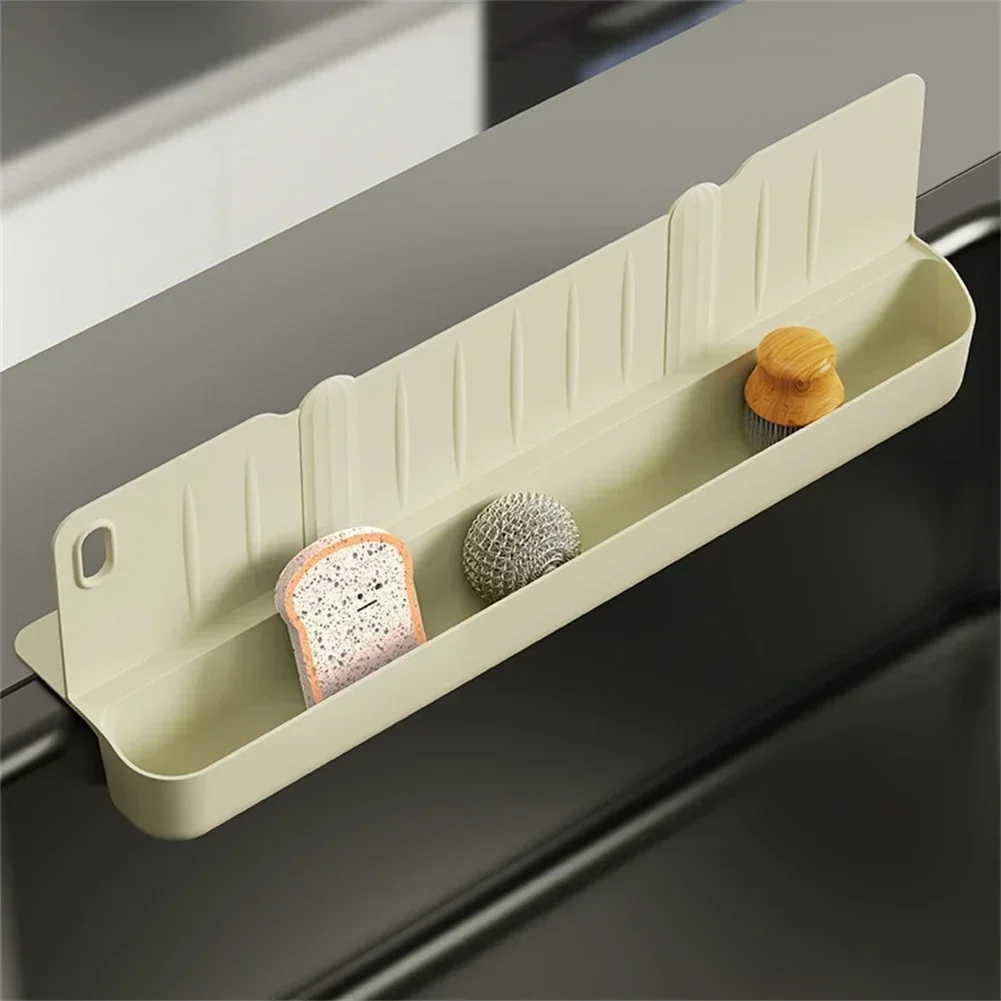 Silicone Sink Splash Guard With Suction Cup Sponge Holder Kitchen Sink Organizer Multifunctional Guard Kitchen Tools