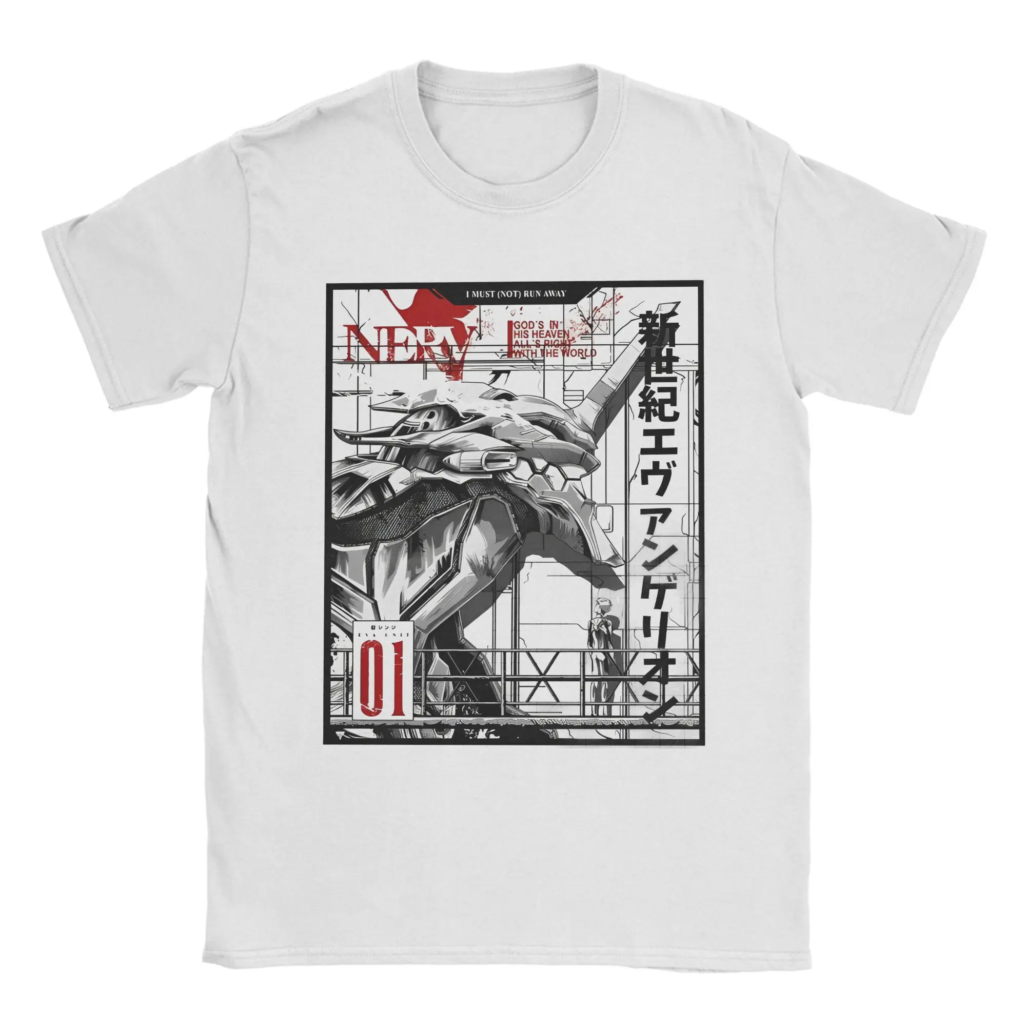 Vintage Retro Anime Graphic T-Shirt - Unisex Funny Cotton Tee