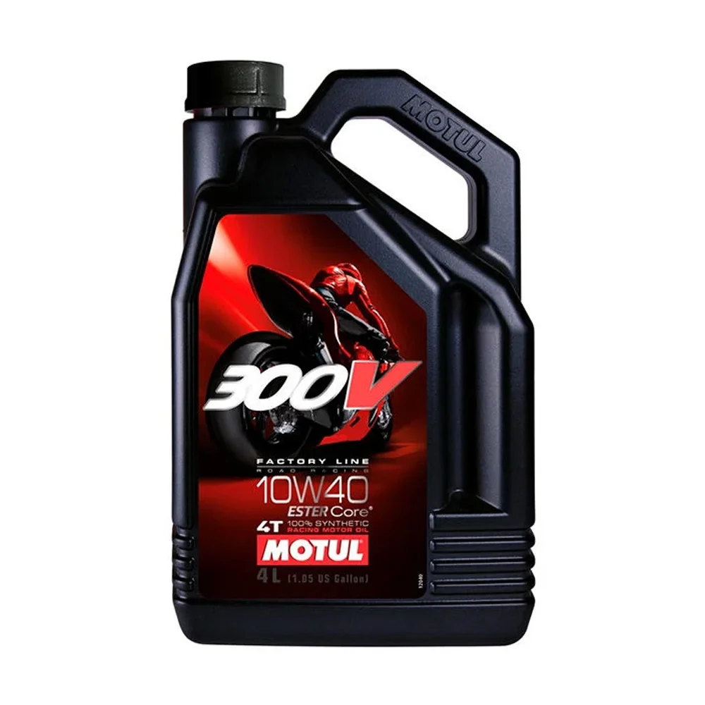 Motul Oil 300V 10W40 4T Factory Line Road Racing 4L
