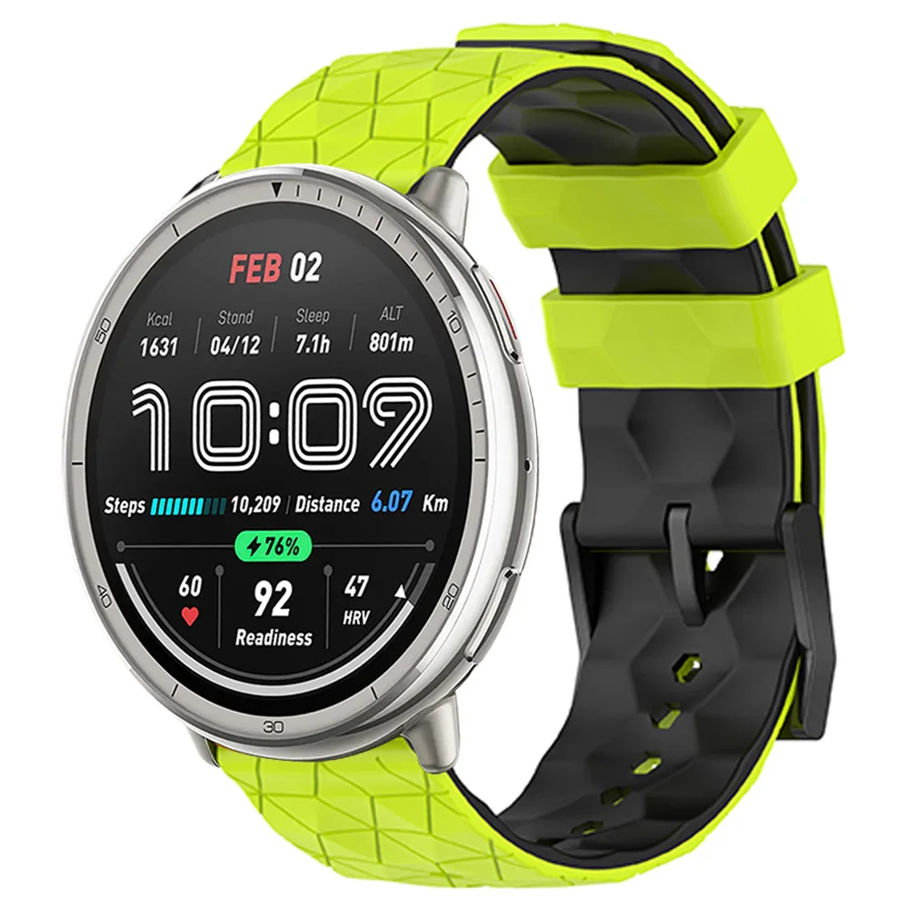 Versatile Silicone Smart Watch Band - 20mm/22mm Strap Replacement Bracelet