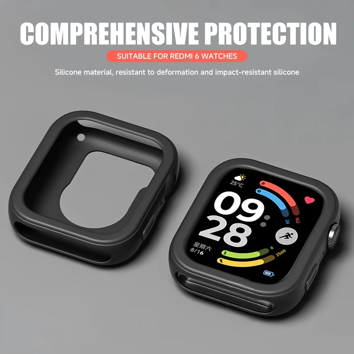 Hollow Soft Silicone Case Cover for Watch Protection – Direct Charging Compatible