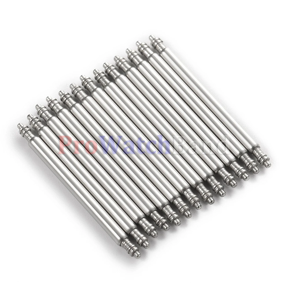 Spring Bar Watch Band Strap Connecting Pins - 1.8mm Diameter, 8-26mm Length