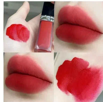 

High Quality HOT Makeup Lip Glaze Matte Lipstick 6ml Lip Glaze Color Lasting Non-fading Lip Makeup