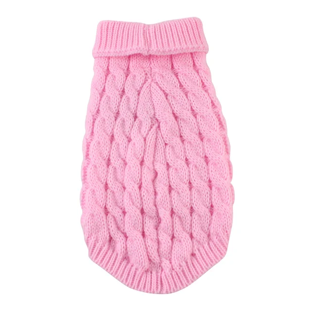 Classic Solid Color Chihuahua Puppy Sweater 3