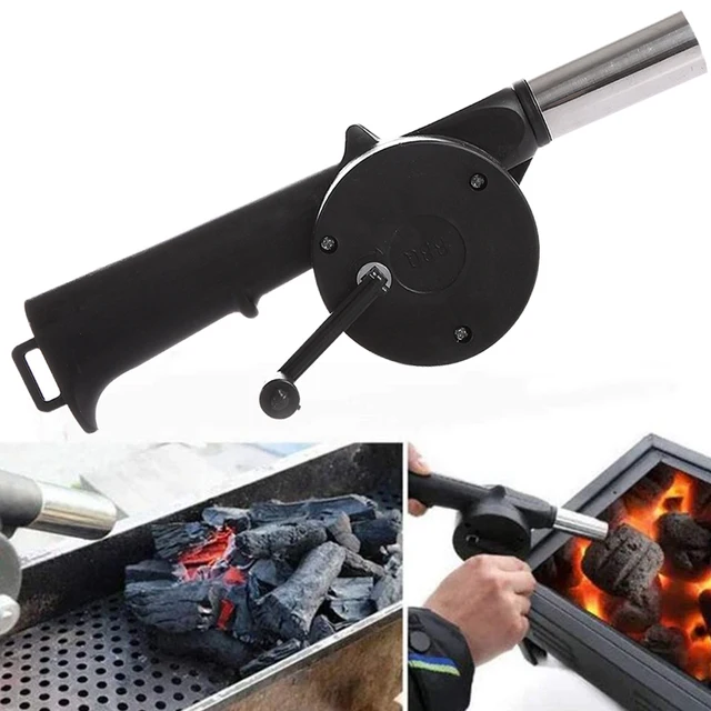 Kültéri Főzés Bbq Ventilátor Légfúvó Kézi Fúvó Háztartási Hordozható Barbecue Piknik Kempinghez Főző Szerszámhoz - Image 3