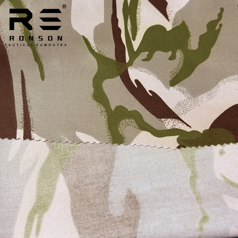 hot sale 65%polyester 35%cotton Ripstop fabric Saudi Arabia camo tc6535 tactical fabric use for uniform in stock