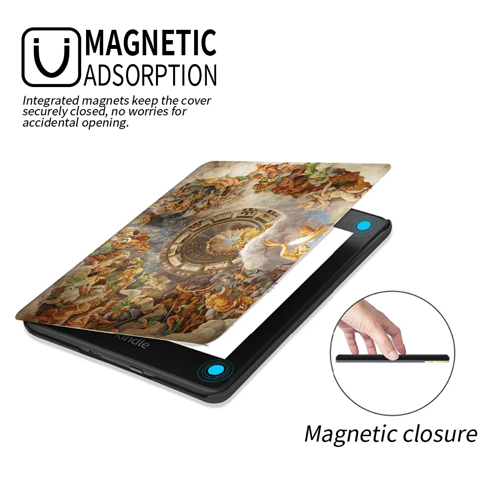 Premium Kindle Protective Cover with Flip Unlocking Feature
