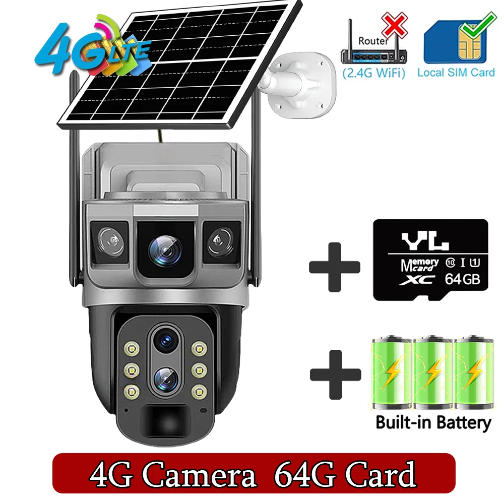 4G Cam 64G Card