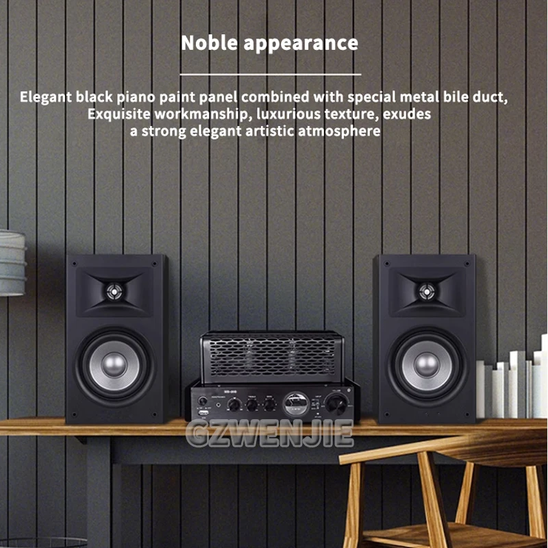 4.2 Intelligent Home Combo Theater Bluetooth Speaker Wooden Subwoofer 3D Surround Sound Memory Play Vacuum Tube Amplifier 150W - Image 6