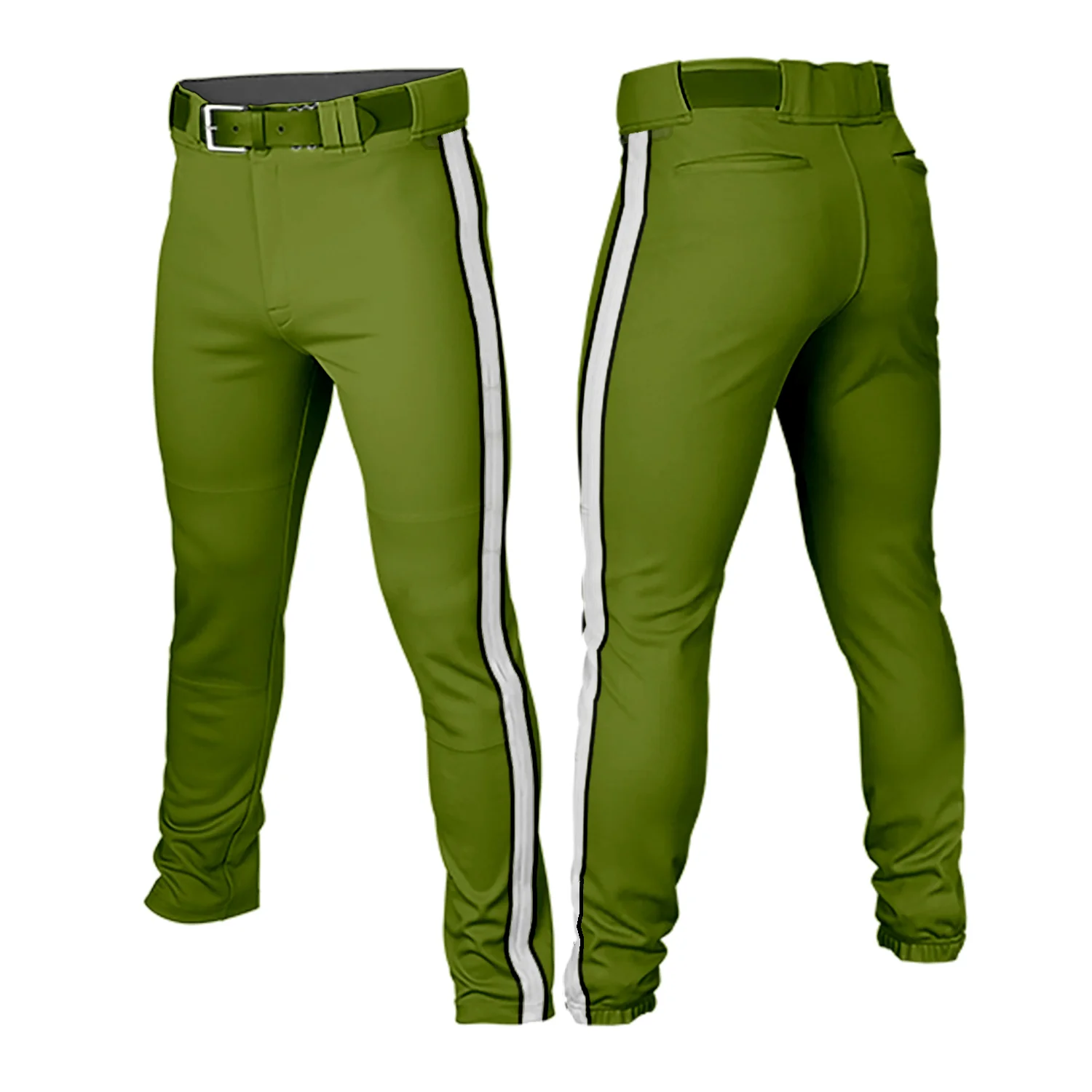 Men Youth Traditional Baseball Game Pants Softball Training Uniform Breathable Casual Sports Trousers
