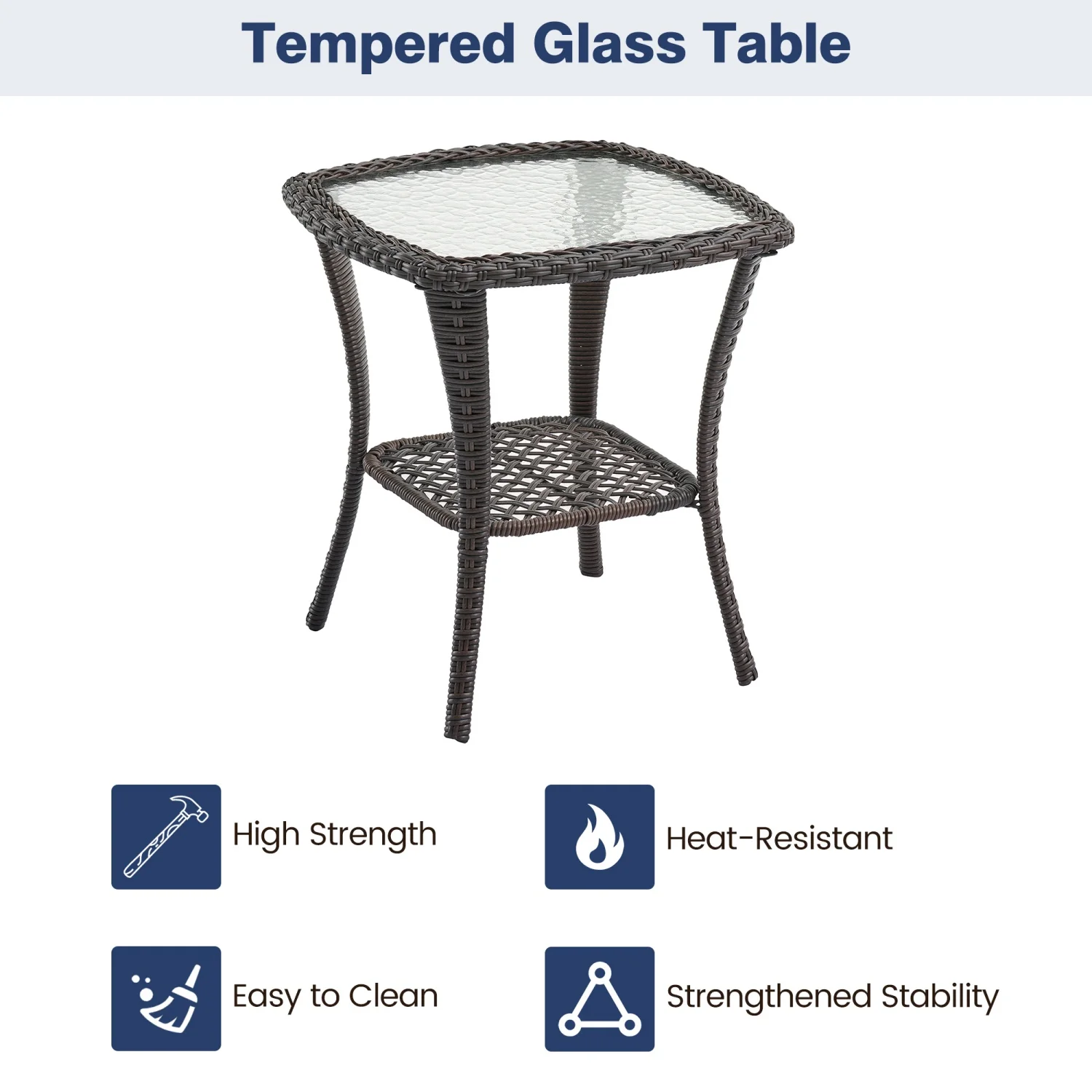 HiMISS outdoor bistro set image 7