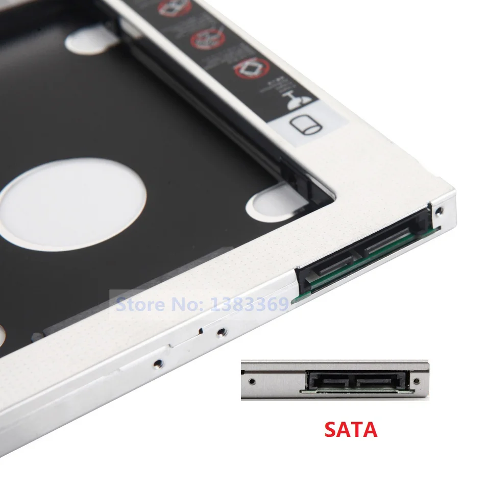 Caddy Per Secondo HDD/SSD Al Posto Del Lettore Ottico Per MacBook Pro 2009-2011