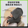New Multifunctional Hooded Memory Foam U-shaped Pillow Office Pillow Travel Cervical Pillow Easy To Store Nap U-shaped Pillow 3