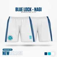 Blue Lock Jersey Manshine City Nagi Anime Men Beach Shorts 3D Print Summer 2025 New Women Short Pants Outdoor Sports Kids Bottom 1