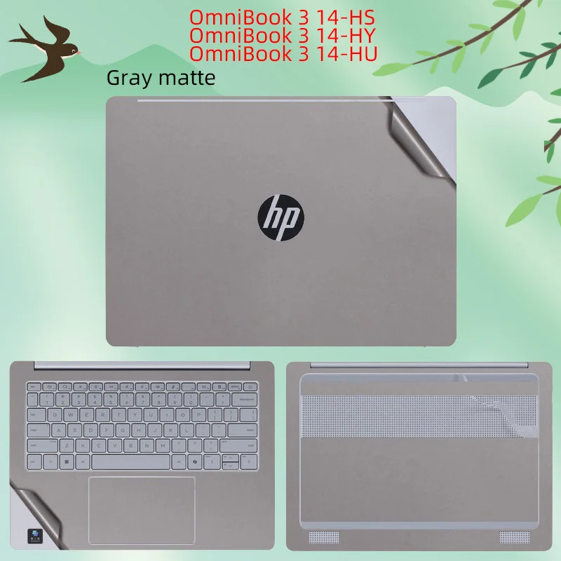 14인치 HP OmniBook 3 14-HU 14-HY 14-HS 노트북 쉘 보호 필름, 컴퓨터 본체 뷰티 스티커에 적합합니다.