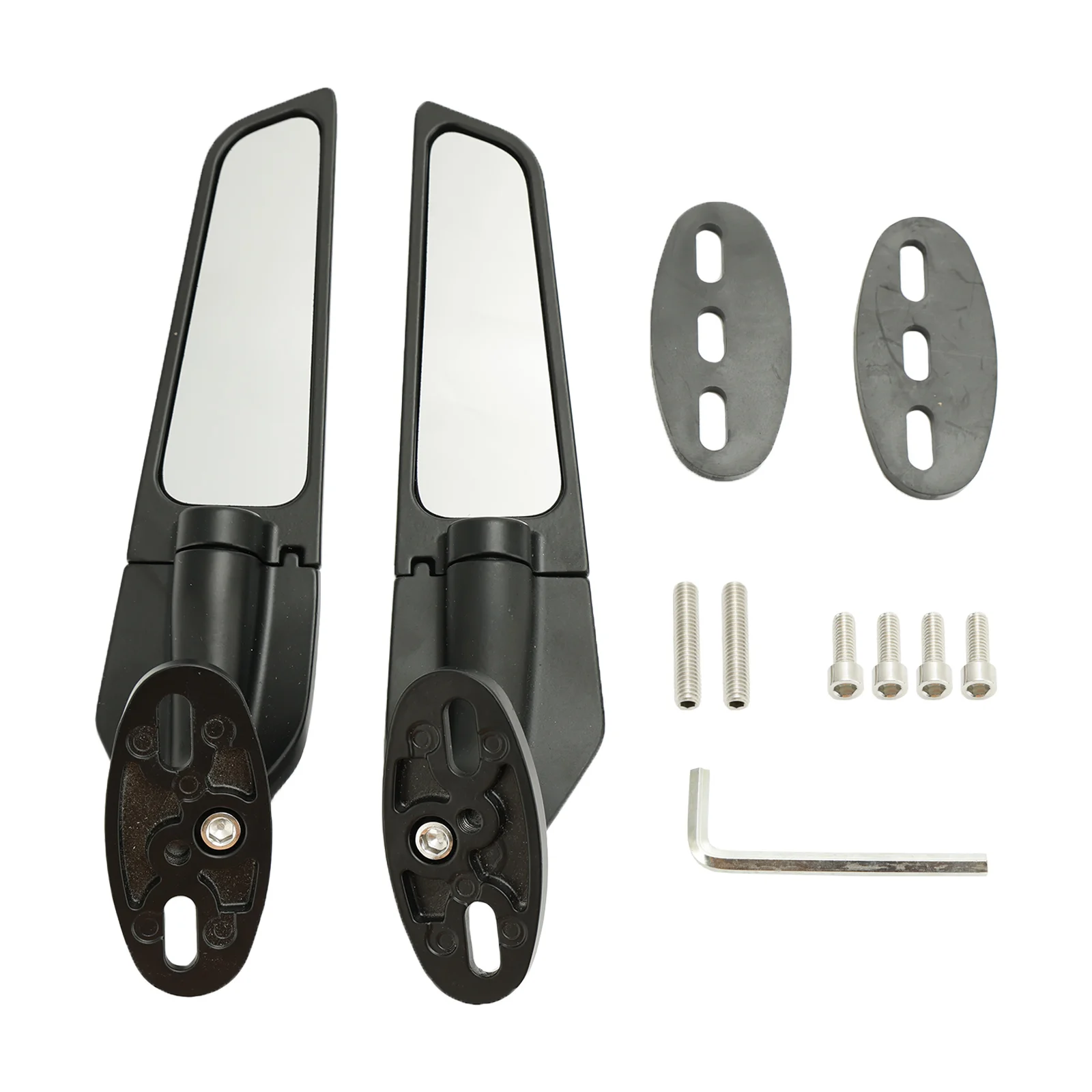 Areyourshop Specchietto Retrovisore Alette Per Honda Cbr 125 250 300 500 600 650 R Cbr 600 F4 Parti Del Motociclo