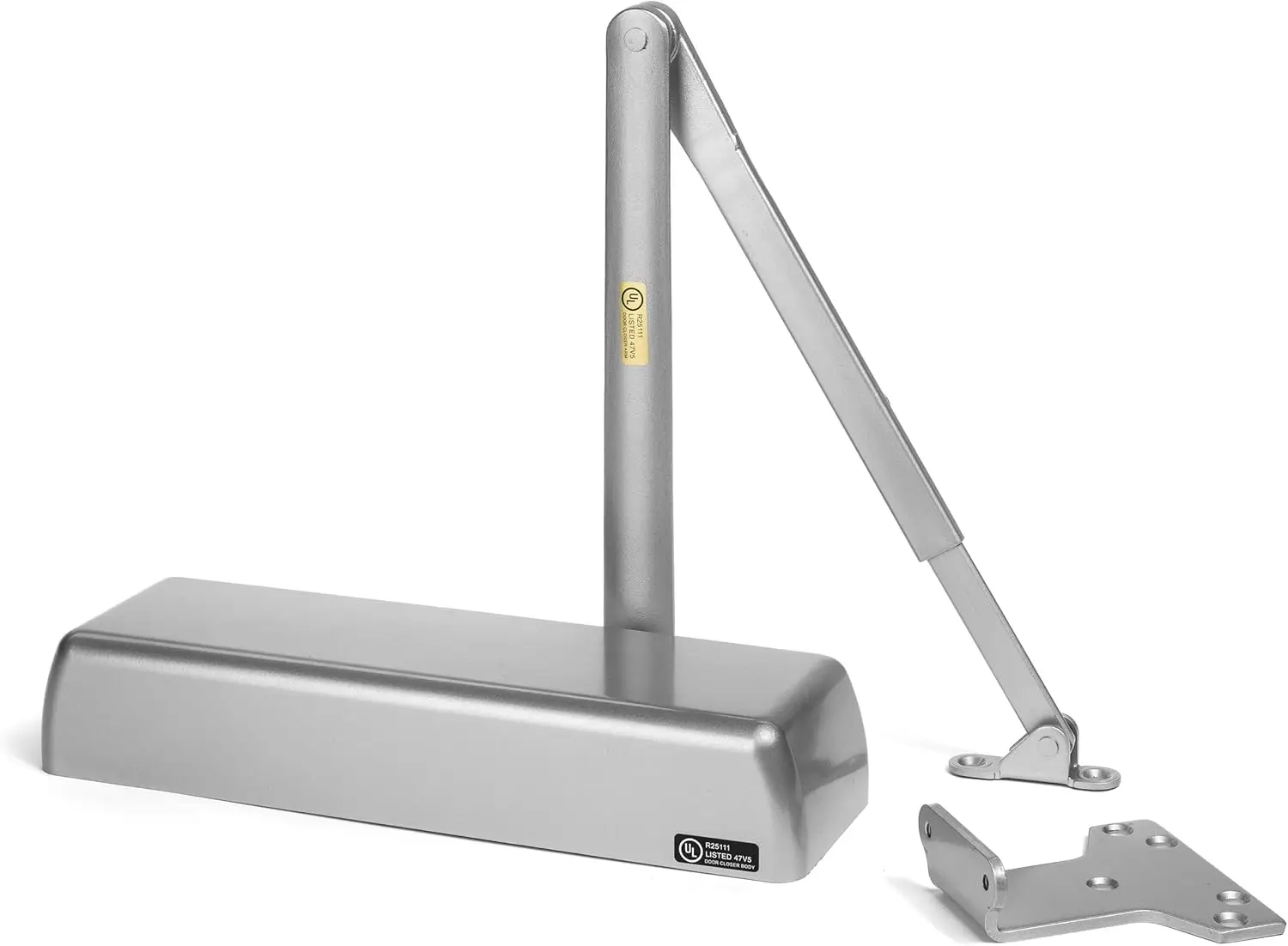 Dynasty Grade 1 Heavy Duty Commercial Door Closer, Self-Closing, Adjustable Spring for Sizes 1-6, ADA Compliant
