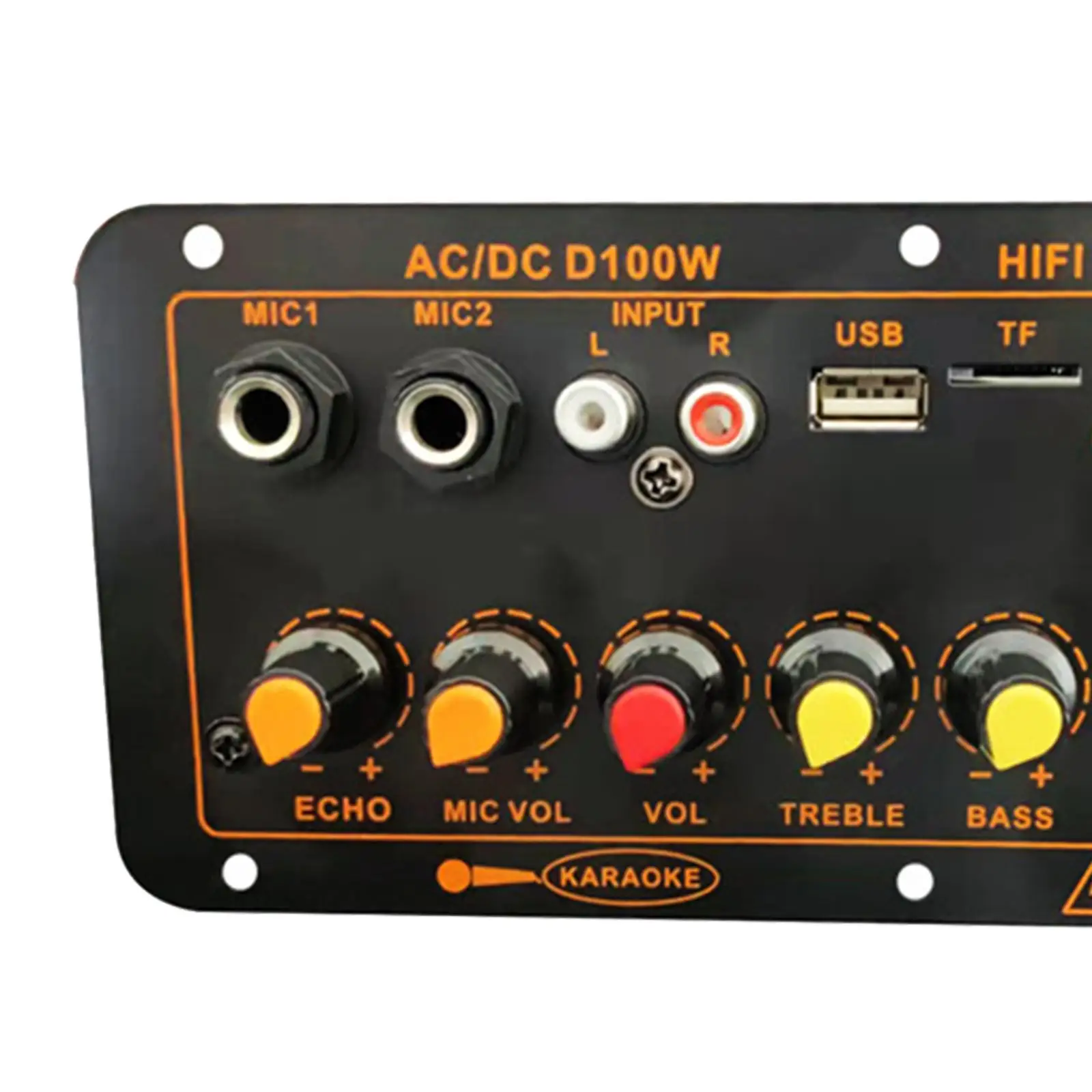 

Audio Amplifier Board Premium High Performance DC12V-24V Stereo Power Amp Audio Amp Module for Karaoke Outdoor Home Speakers