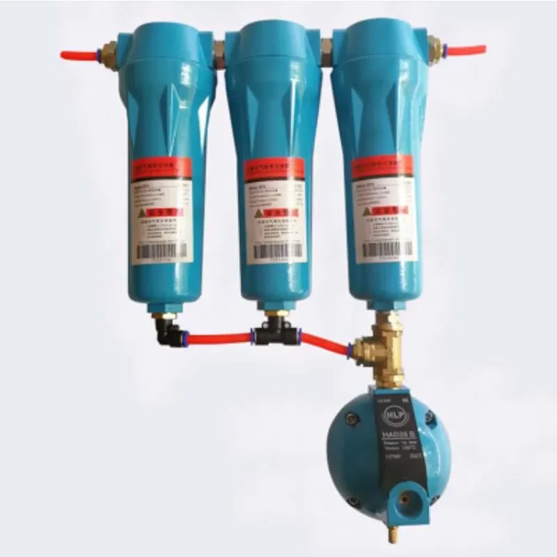 Automatic Dry 3/4" High quality oil water separator 015 Q P S C Air compressor Accessories Compressed air precision filter Dryer