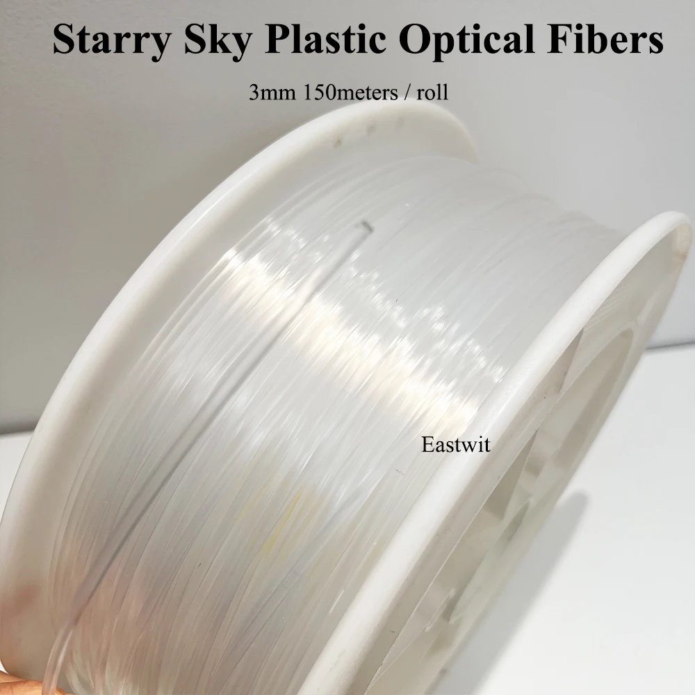 New Starry Sky Plastic Optical Fiber Light Premium Changing Fiber Light End Glow for Car & Room DIY Decoration Sensory LED Lamp