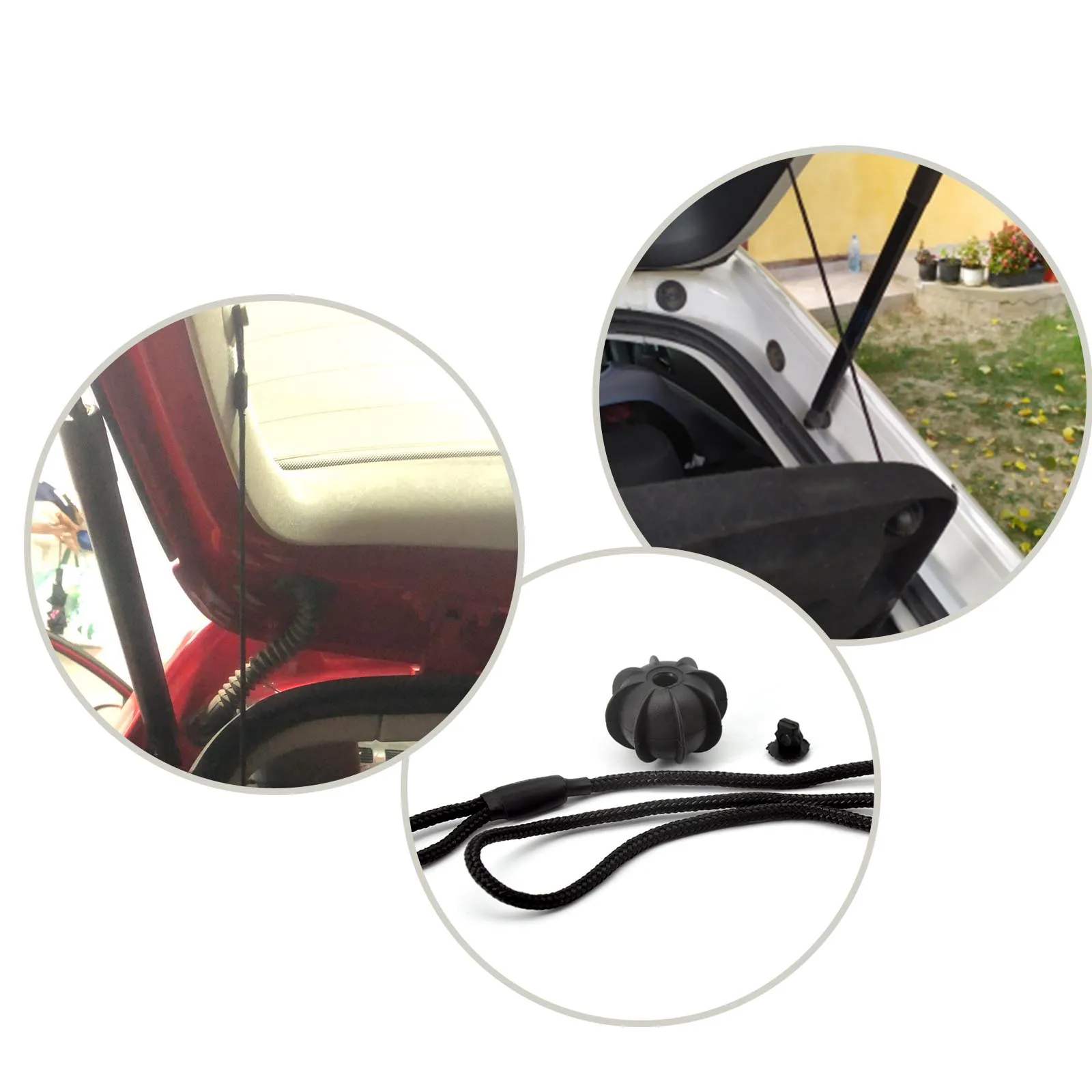 Rear Parcel Shelf Strap String Cord for Skoda Octavia A5 A7 1Z 5E Superb 3T 3V Fabia MK1 MK2 MK3 Rapid Yeti Scala Roomster 5J NJ,car trunk straps