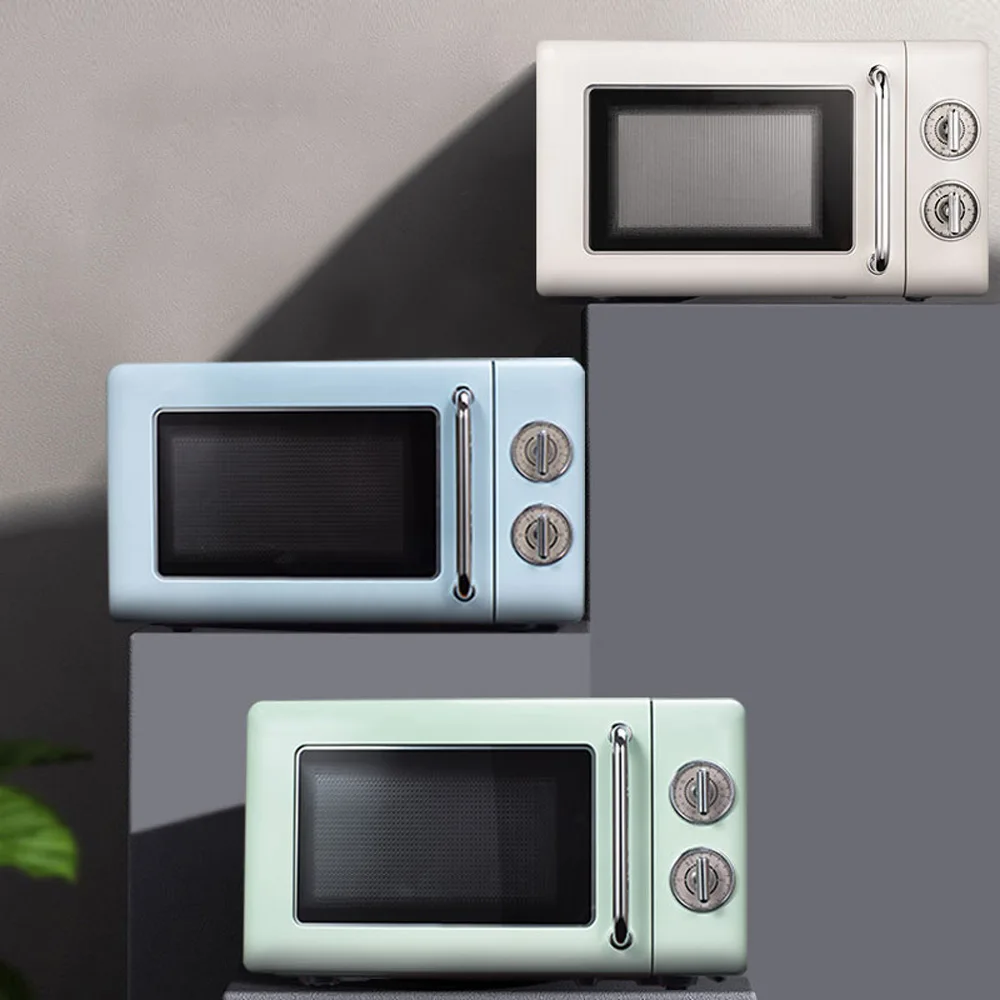 20L Household Microwave Oven Small Authentic Multi-function Microwave Oven Mini Turntable Mechanical