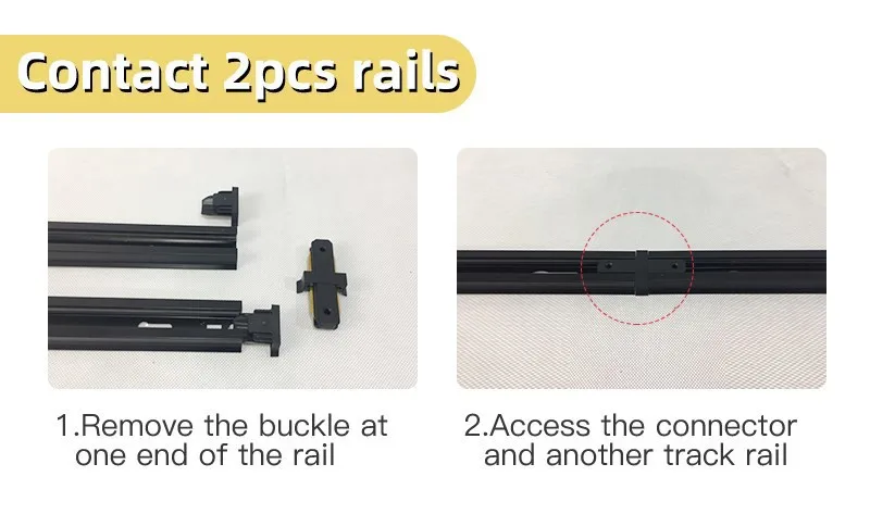 Description Picture 6 of itemDimmable Cob Track Lighting 220V Spot Led Rail Lighting Set 12/20/30/40W Track Light System Store Room Kitchen Lighting Fixtures