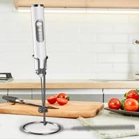 Milk Frother Foam Maker Coffee Whisk Mixer USB Rechargeable 3 Speed Electric Handle Blender Egg Beater Kitchen Hot Cooking Tool 2