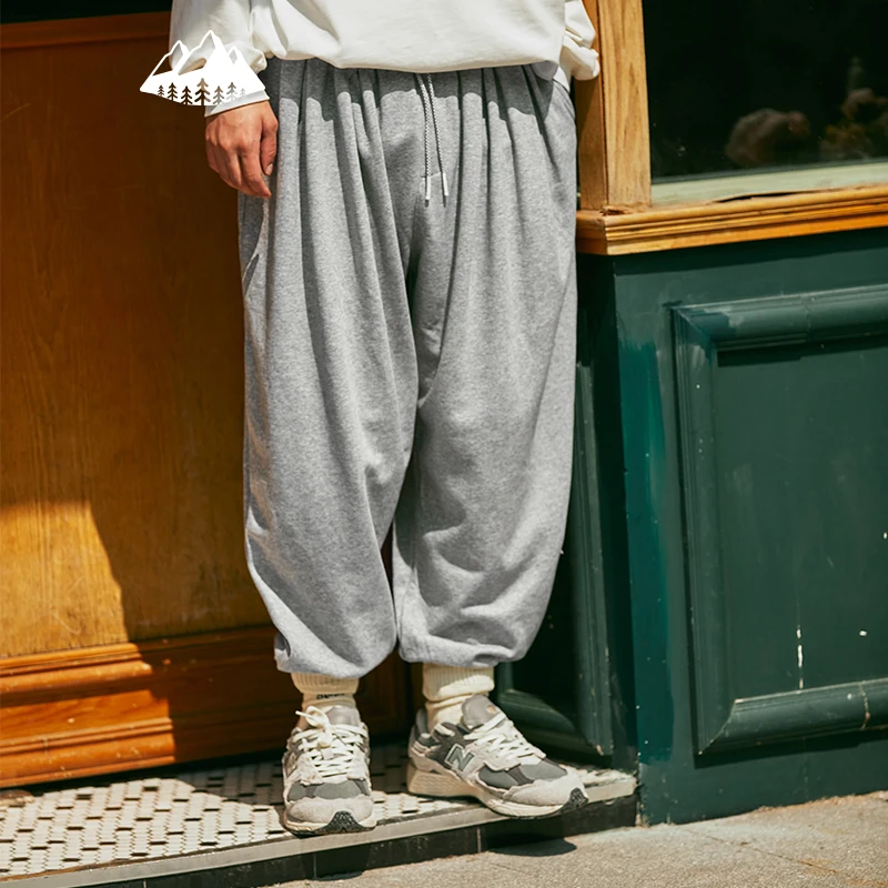 

INFLATION Mens Track Pants Unisex Casual Elastic Waisted Jogger Pants Male Loose Fit Trousers