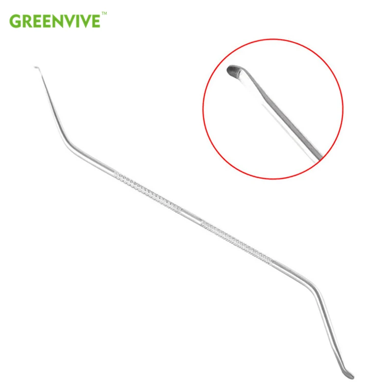 

1PCS Double Ended Stainless Steel Grafting Tool Beekeeping Grafting Tools for Queen Larvae Beehive Equipment Beekeeper Supplies