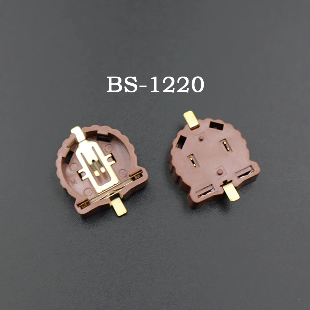 5PCS 코인 배터리 버튼 셀 홀더 소켓 케이스 CR BS-2032A/1220/1616/2032-6/2032-8 BS-5 패치 배터리 홀더 수리 부품