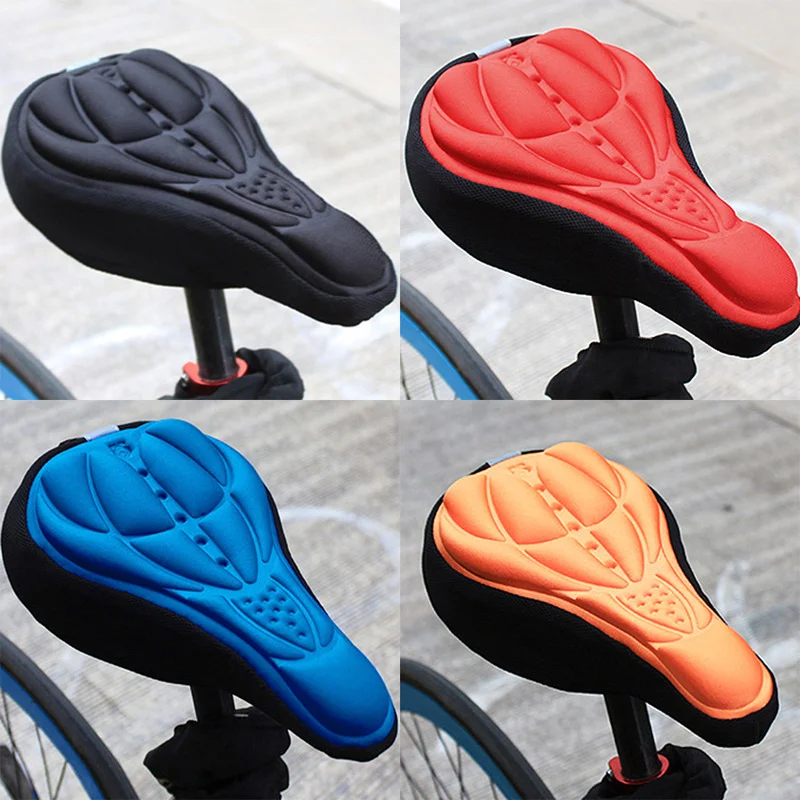 

1PCS Bicycle Saddle 3D Soft Bike Seat Cover Comfortable Foam Seat Cushion Cycling Saddle for Bicycle Bike Accessories