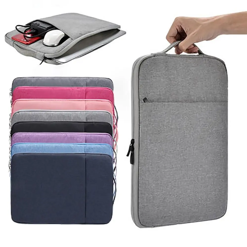Borsa Per Laptop Per Macbook Air M2 Custodia 13 13.3 14 15 16 Vescica Interna Per Macbook Pro Air M1 Lenovo Dell Hp Huawei Xiaomi Denim Bag