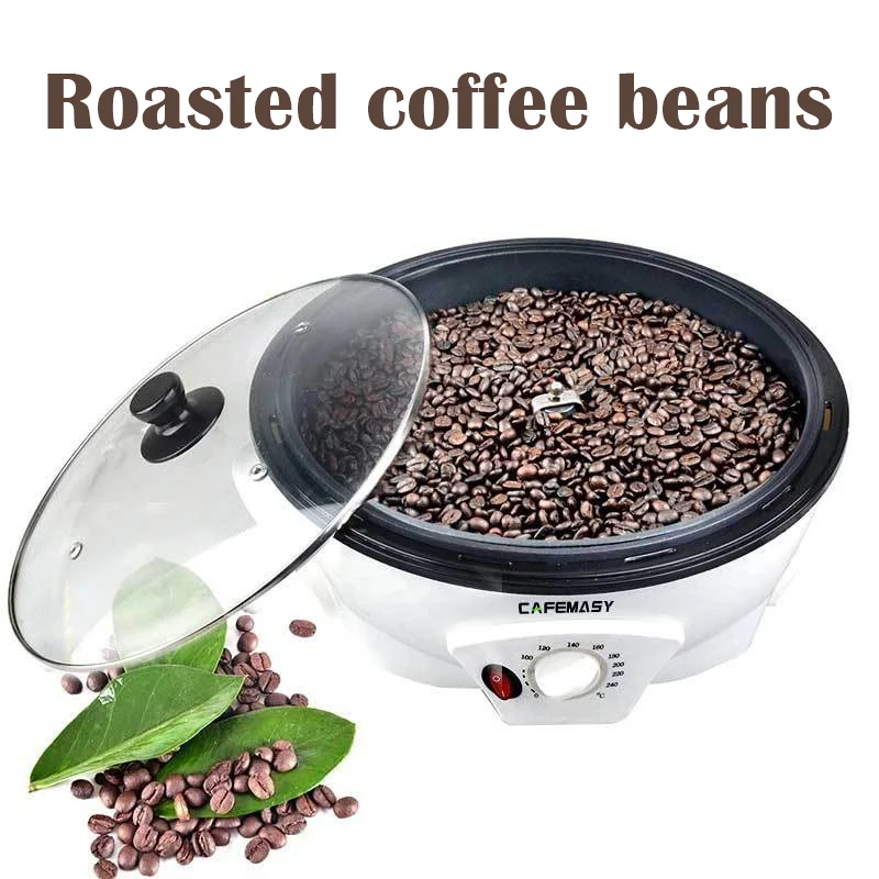 Multi functional coffee baking machine Home popcorn machine Raw beans dried fruits peanuts baking and frying peelmachine