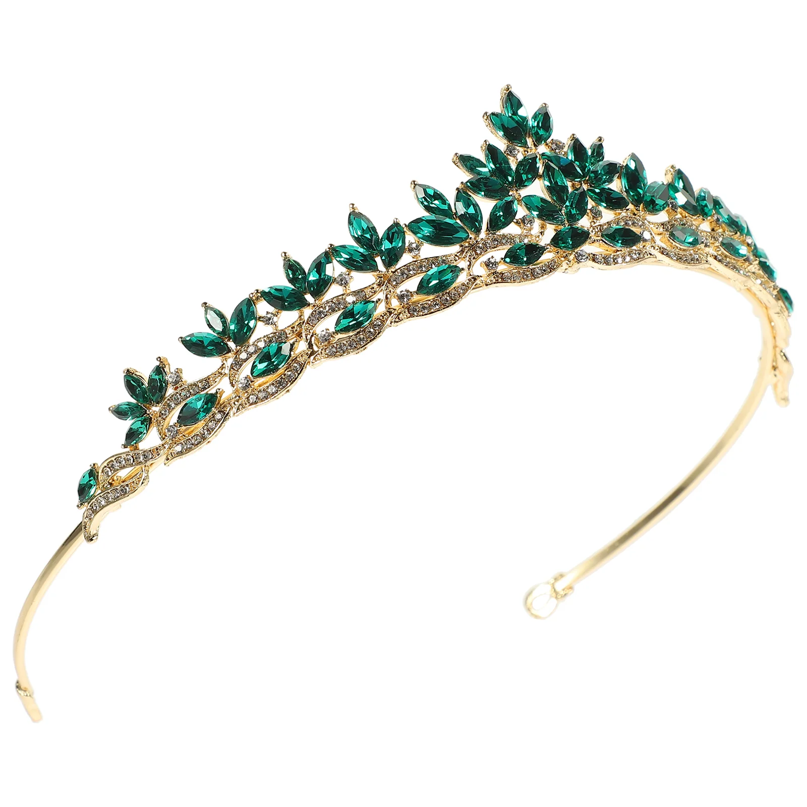 

Vintage Rhinestone Headband Crown Wedding Decor Bridal Hair Delicate Headpieces for