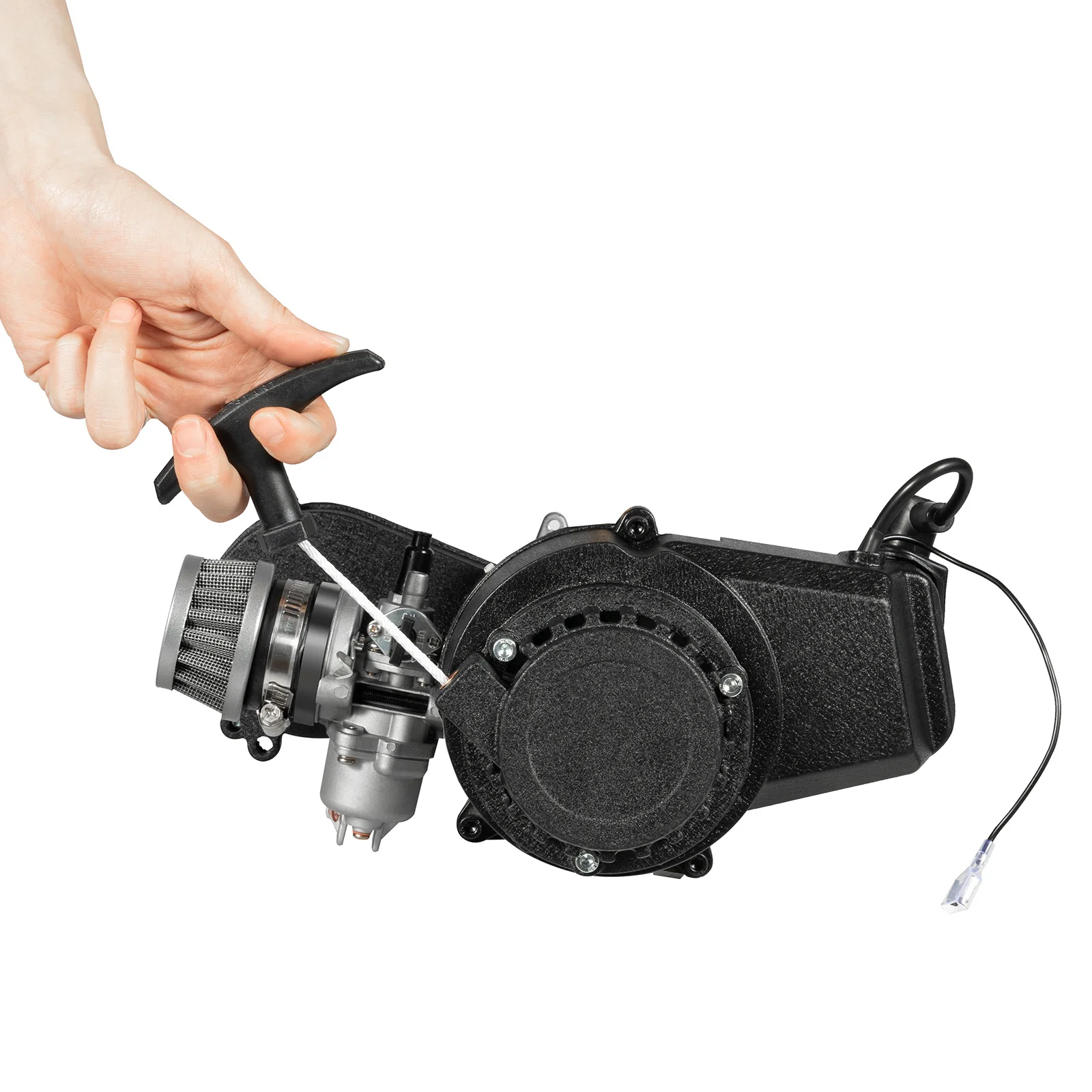 49CC 2Stroke Mini Dirt Bike Engine Motor Kit Pull Start For Pocket ATV Scooter Air-Cooled