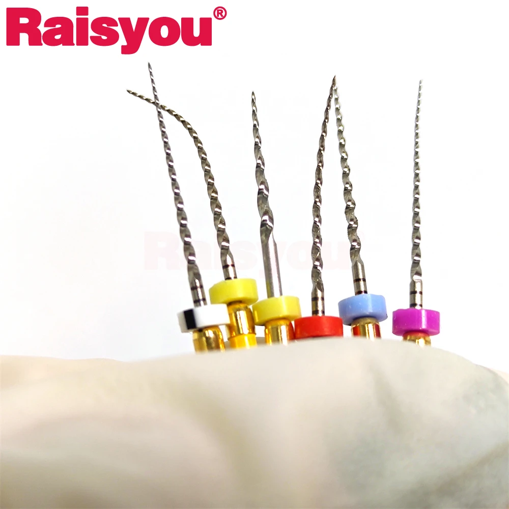 PLUS 6Pcs/Box Activated Root Canal File Dentist Tools Root Canal File