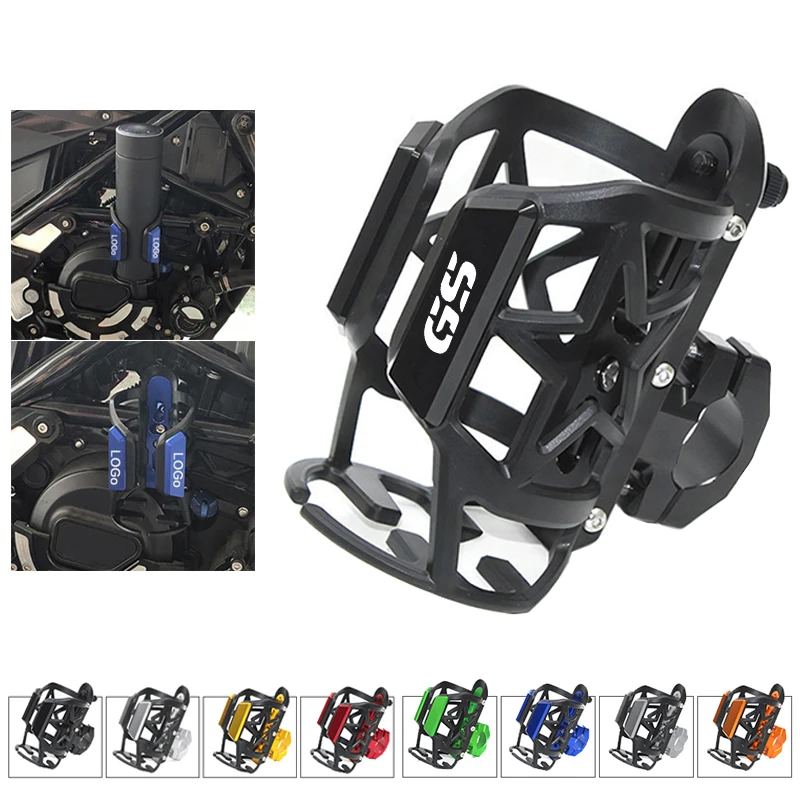 Motorcycle Accessories Water Bottle Cage Drink Cup Holder Bracket For ...