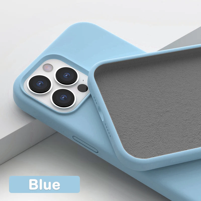 Premium Liquid Silicone Soft Phone Case - Elegant and Durable Protection