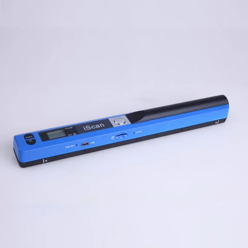 Document Scanner iScan Portable Handheld Mobile A4 Document Scanner Scan 300 600 900 DPI Support JPG PDF Format