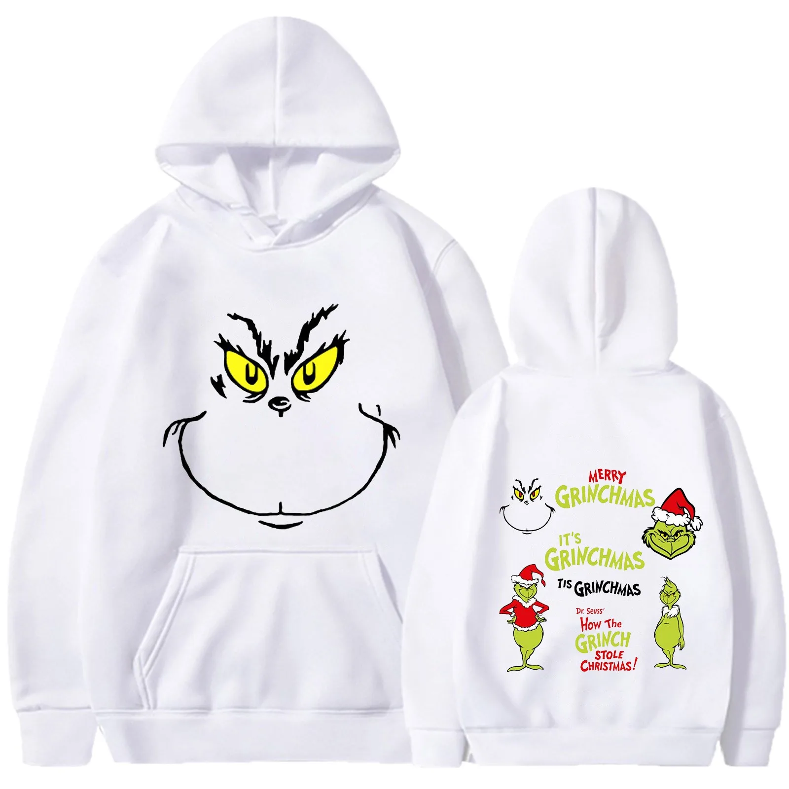 

Womens Christmas Hoodie Long Sleeve O Neck T Shirt Top Anime Cartoon Stitc Print Sweatshirt Pullover Hooded Shirt Ropa De Mujer
