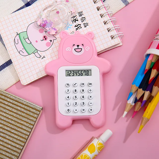 SagaSave Mini Calculatrice De Poche, 8 Chiffres, Double Alimentation Solaire Et Batterie, Calculatrice De Base Pour Enfants Et Adultes, Bleu Ciel