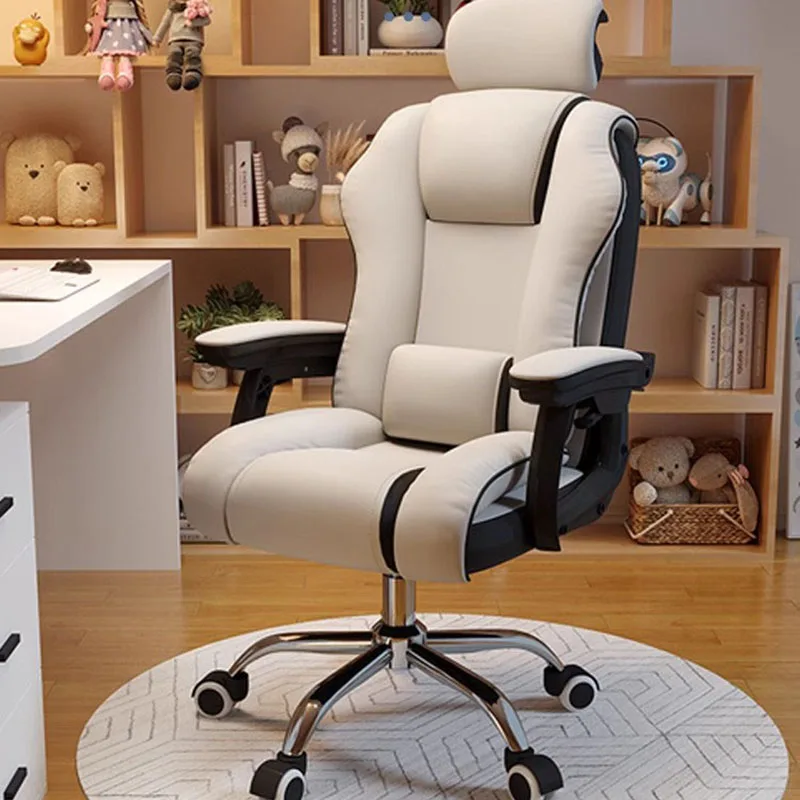 Lazy Recliner Desk Gaming Chair Office Computer Designer Vanity Swivel Chair Living Room Arm Sandalyeler Office Furniture designer recliner chair swivel work high back office lazy comfortable kneeling living room chairsaccent silla gamer furniture