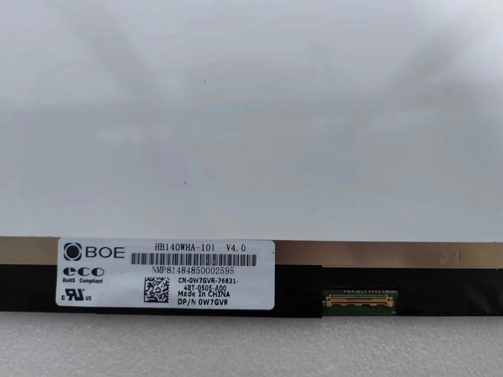 Tela Led Touch Lcd para Dell Matrix Laptop Dell Inspiron 3437 5447 Wxga hd 140 Polegadas 40 Pinos Hb140wh1504 1366x768 Boe Hb140wha 101 - Imagem 4