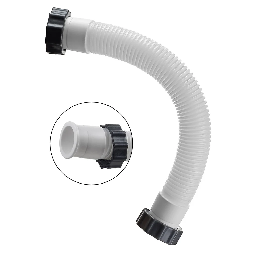 Tuyau De Piscine 40.6 Cm Pour Filtre à Sable Intex - Diamètre 3.8 Cm - Compatible Avec Pompes Et Piscines Souples - Référence 11388