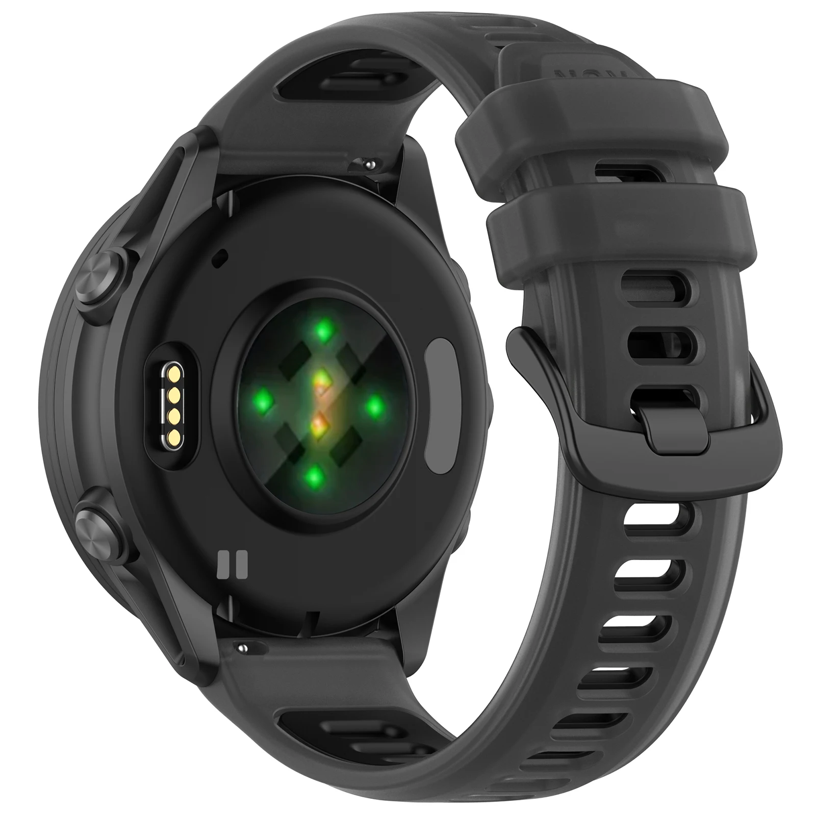 Enhanced Product Title:  
Transparent Jelly Color Silicone Watch Strap